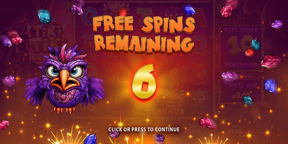 Tiki Tiki Hold ‘n Win Slot gameplay