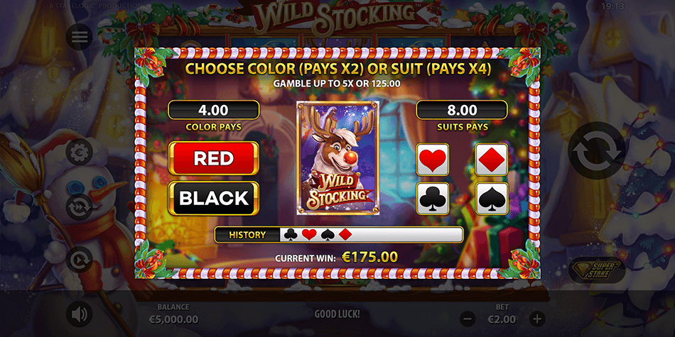 Wild Stocking Slot
