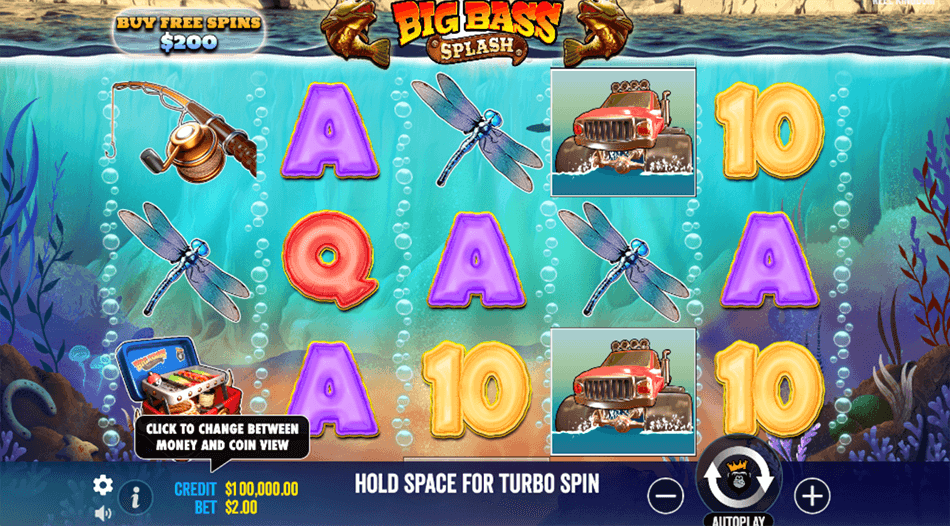 Big Bass Splash Slot gameplay