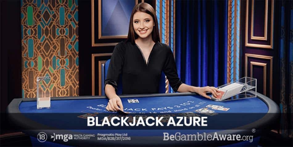 Blackjack Azure gameplay