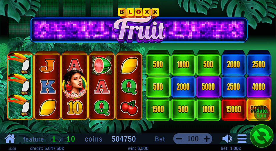 Bloxx Fruits Slot gameplay