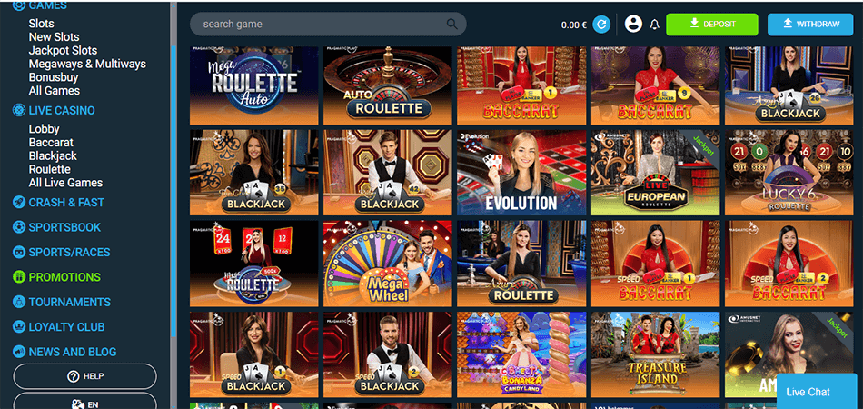 mond casino Casino Overview