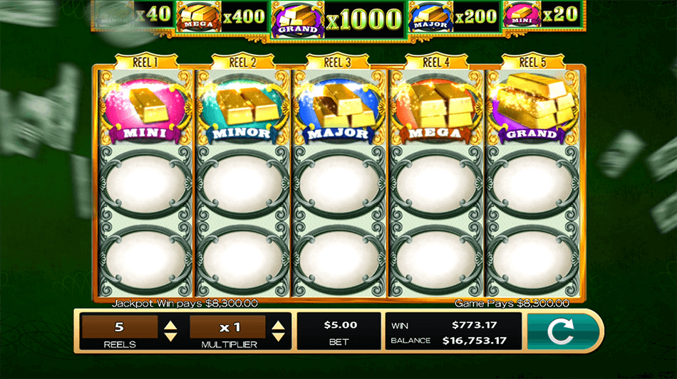 The Green Machine Deluxe Slot gameplay