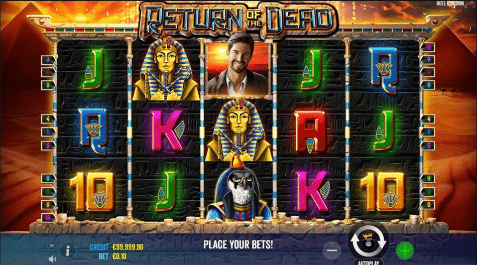 Return of the Dead Slot gameplay