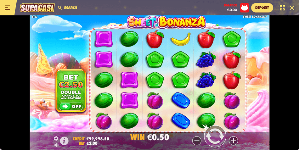 Supacasi Casino Sweet Bonanza