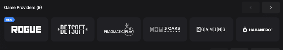 Wow Vegas game provider