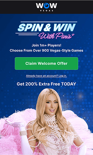Wow Vegas mobile Wow Vegas mobile
