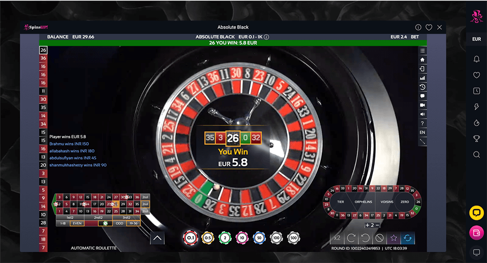 SpinsUP Live Casino Overview