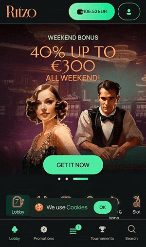 Ritzo weekendbonus mobile Ritzo weekendbonus mobile