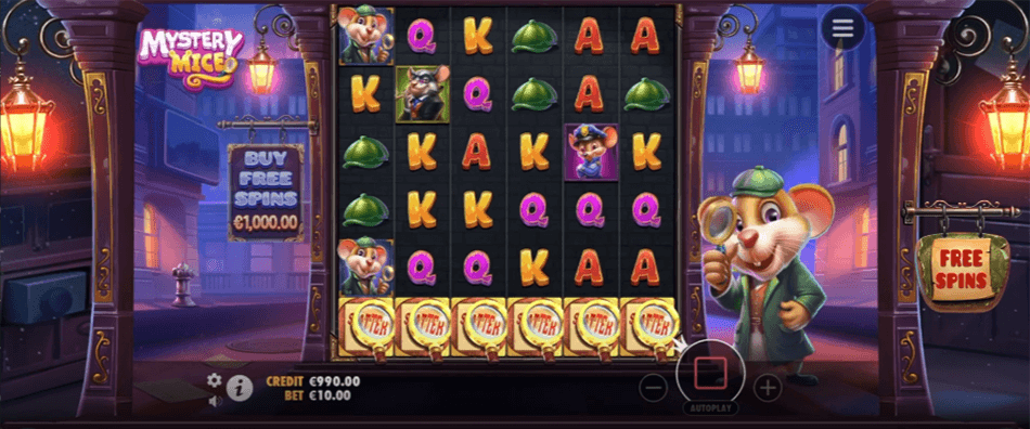 Mystery Mice Slot gameplay