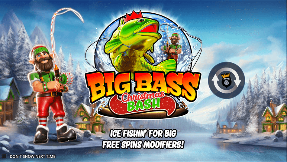 Big Bass Christmas Bash Slot gameplay