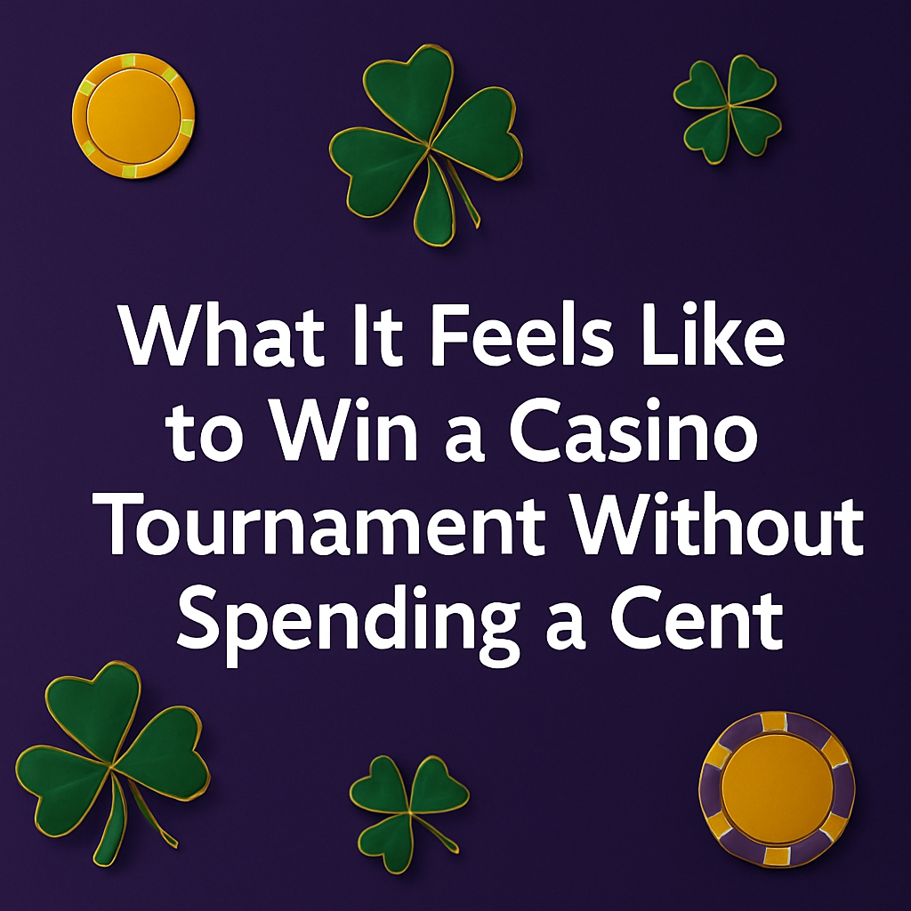 What It Feels Like to Win a Casino Tournament Without Spending a Cent