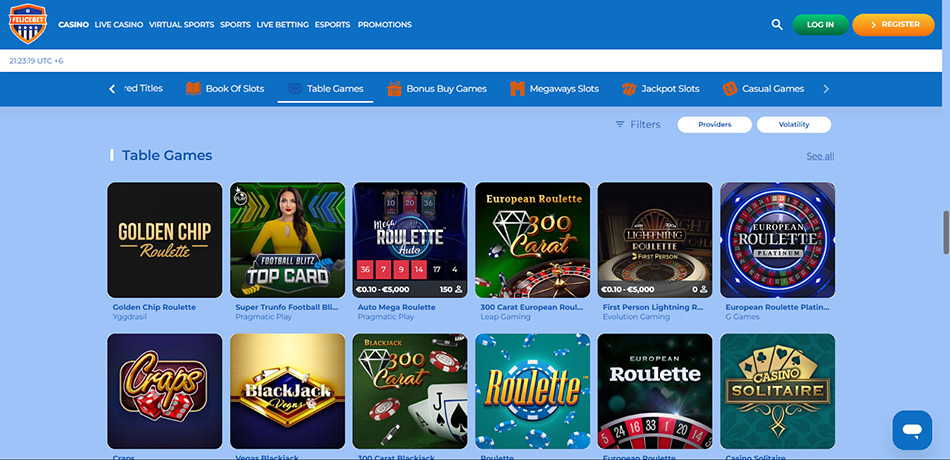 FeliceBet-table-game