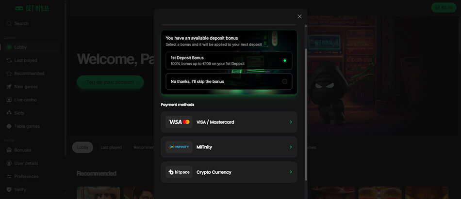 betninja-payment