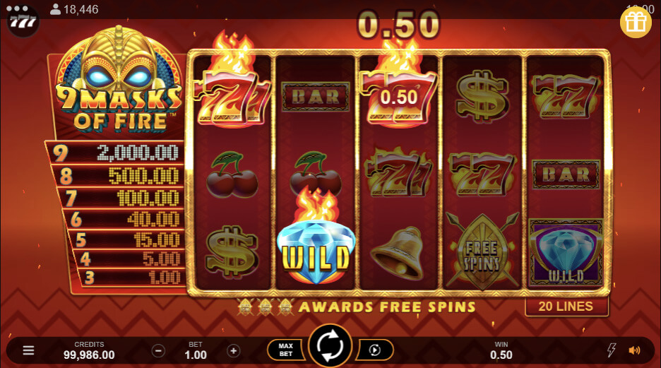 9_masks_of_fire_slot