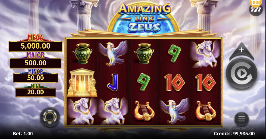 Amazing Link Zeus Slot Review