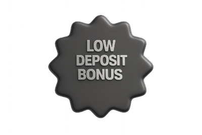 low deposit bonus logos
