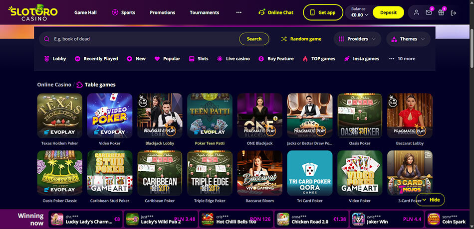 Slotoro-Casino-tablegames