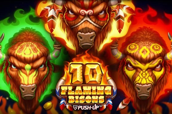 10 Flaming Bisons Slot