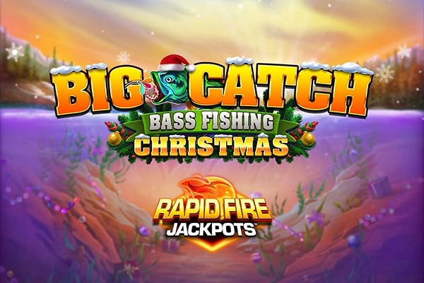 Big Catch Bass Fishing Christmas Rapid Fire Jackpots Slot
