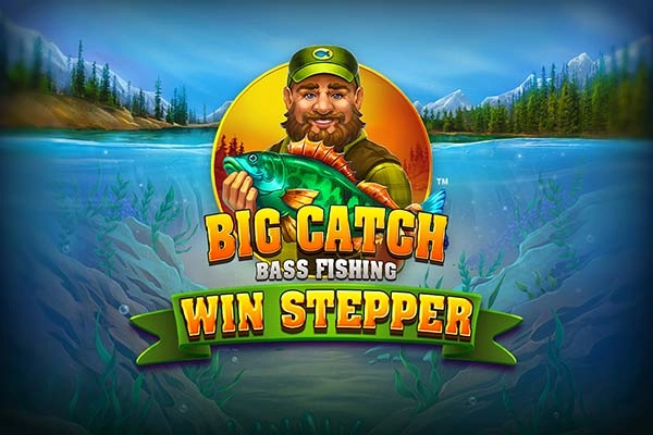 Big Catch Bass Fishing Win Stepper Slot
