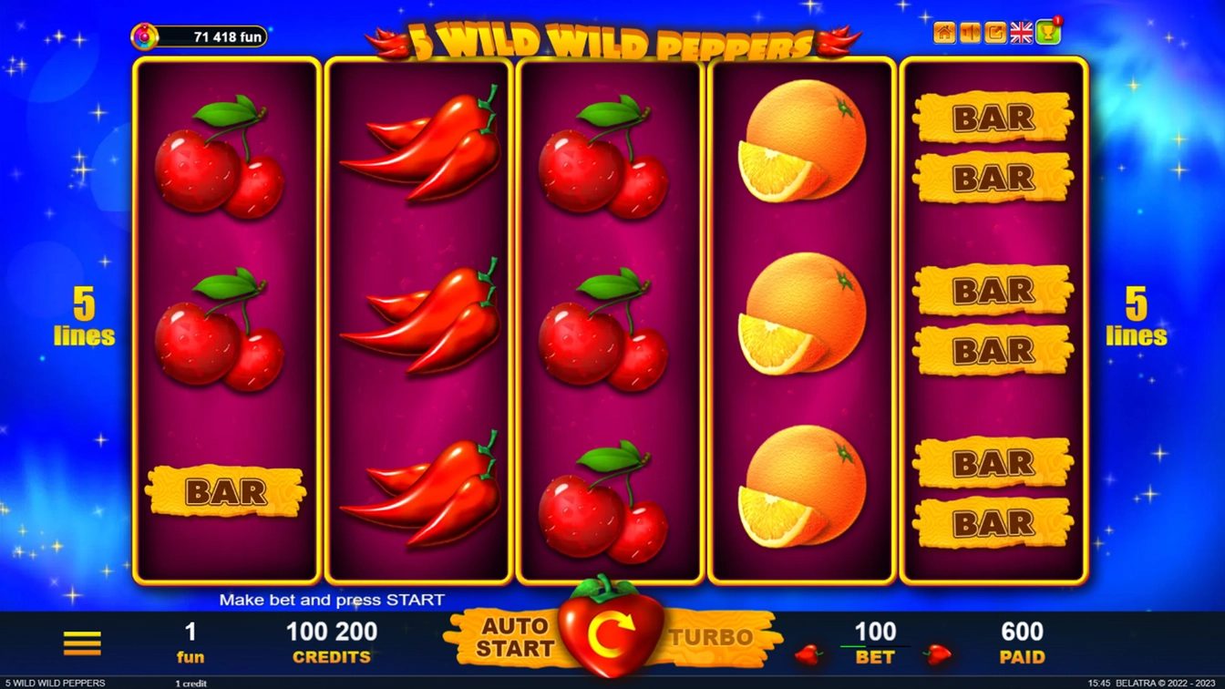 5 Wild Wild Peppers gameplay
