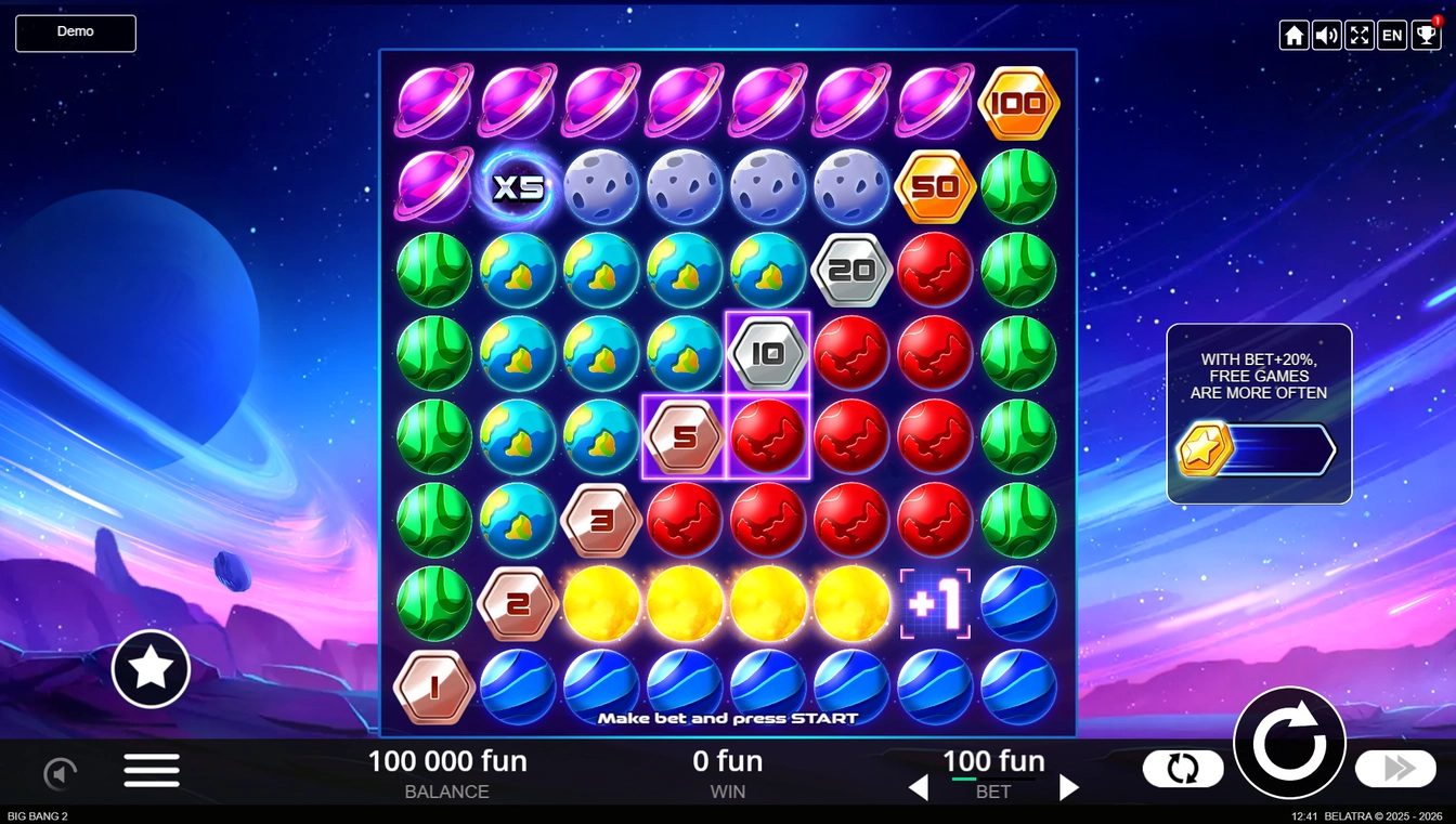 Big Bang 2 gameplay