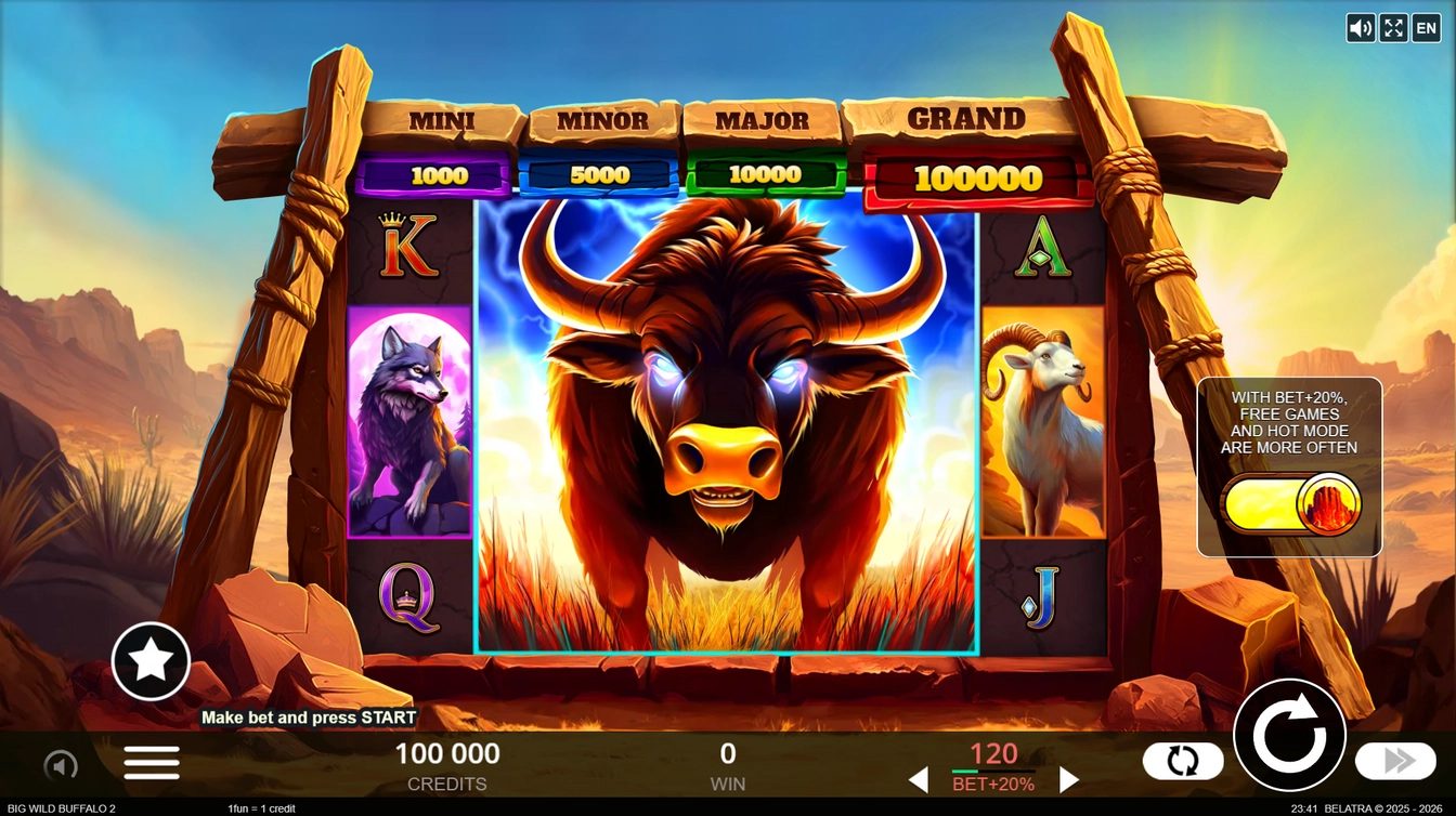 Big Wild Buffalo 2 gameplay