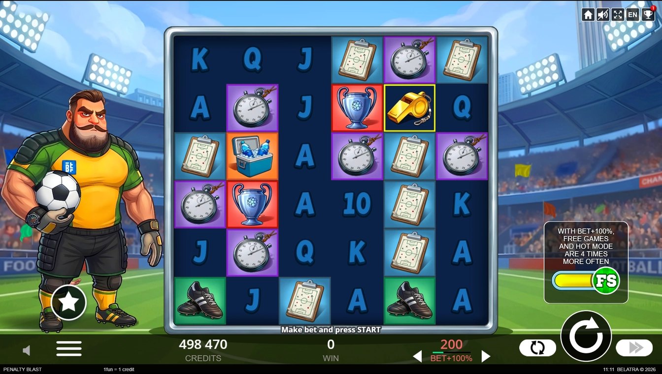 Penalty Blast gameplay
