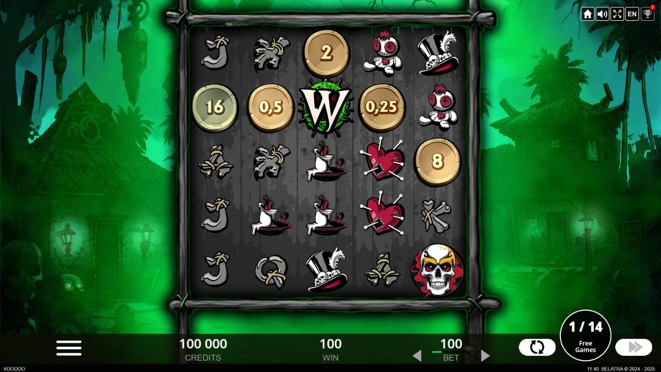Voodoo Coins gameplay