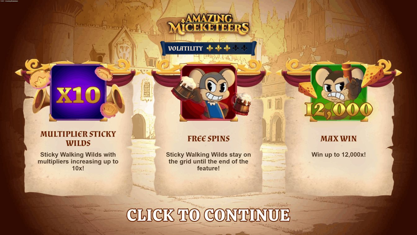Amazing Miceketeers gameplay