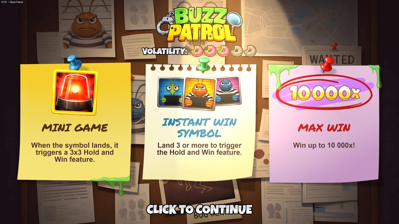 Buzz Patrol gameplay