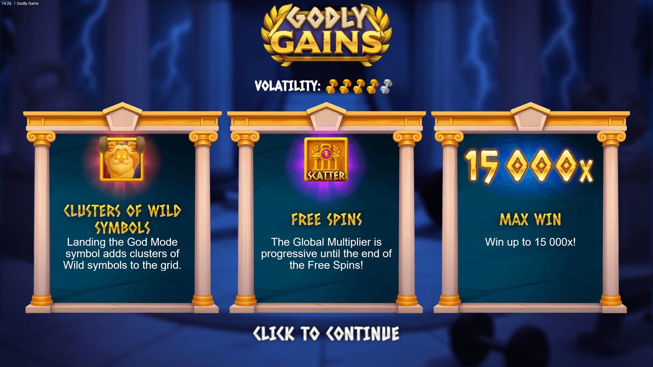 Godly Gains gameplay