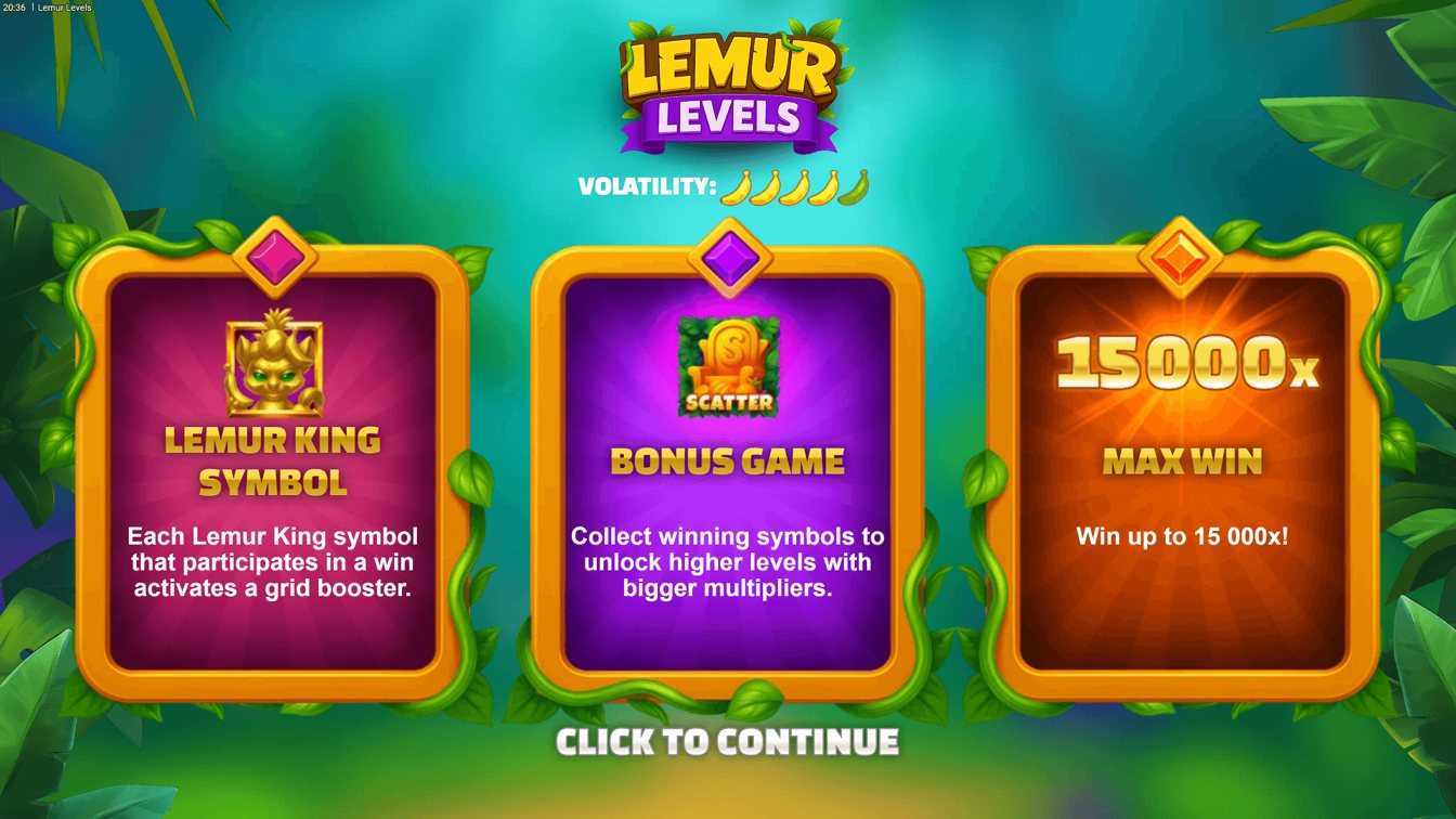 Lemur Levels gameplay