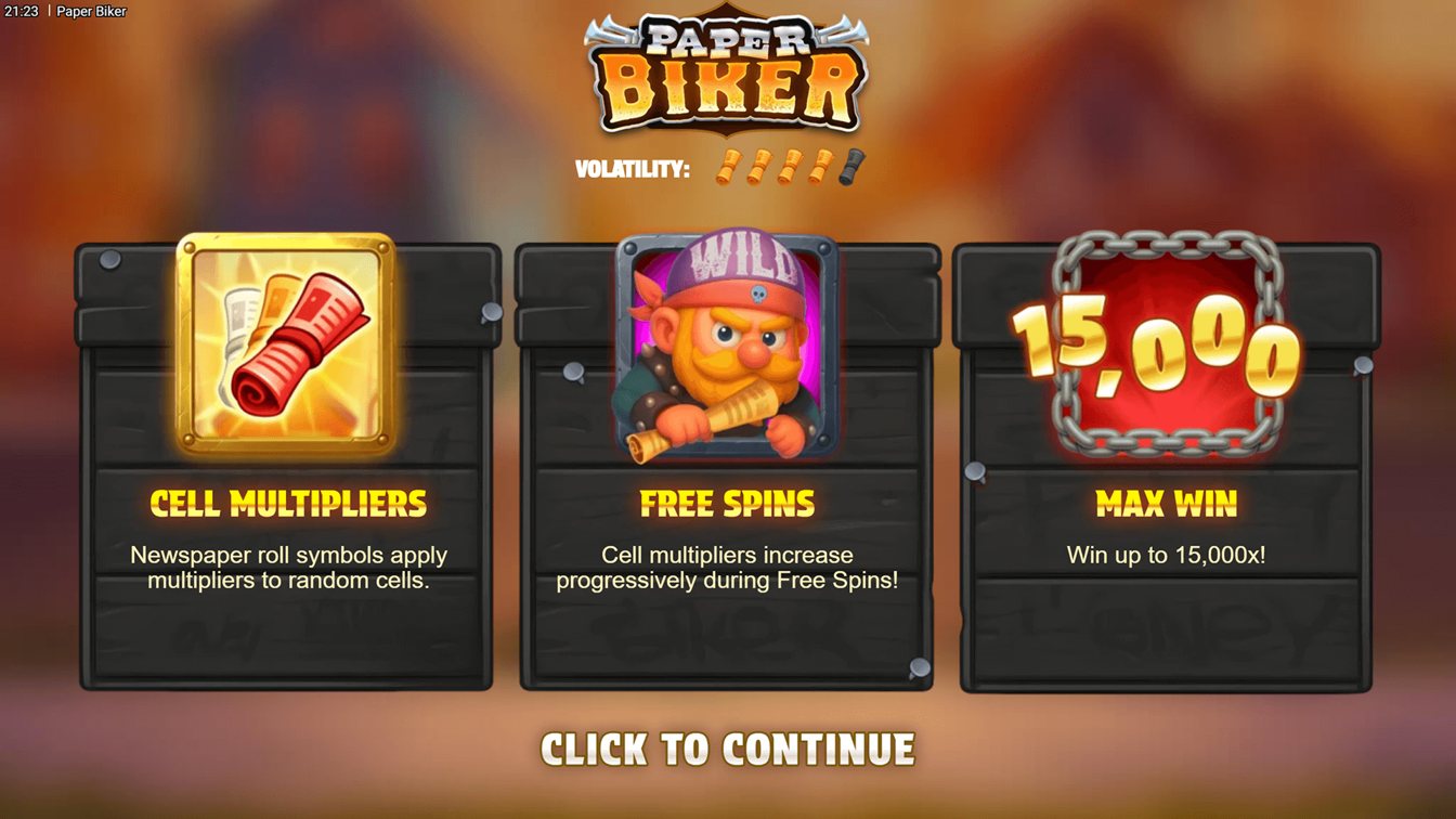 Paper Biker gameplay